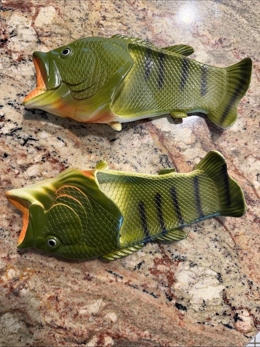 Fish flip flops